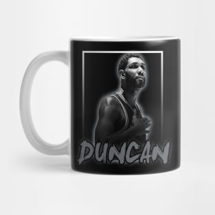 Tim Duncan\\Basketball Legend Vintage Style Mug